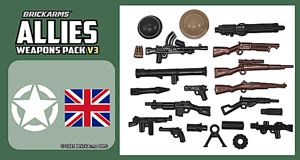 BrickArms Allies Weapons Pack V3 - Image 5