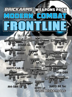 BrickArms Modern Combat Frontline Pack V1