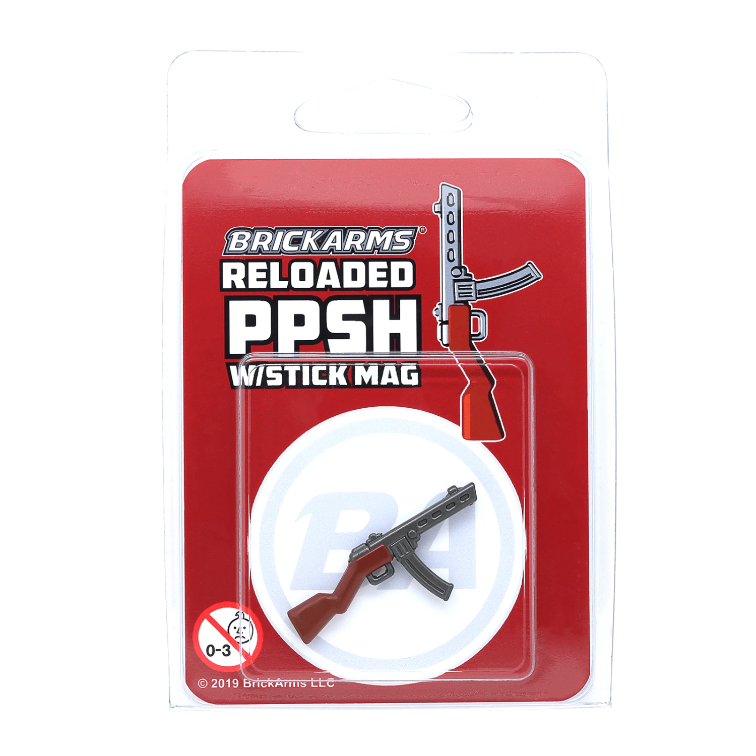 BrickArms Reloaded PPSh W/Stick Mag