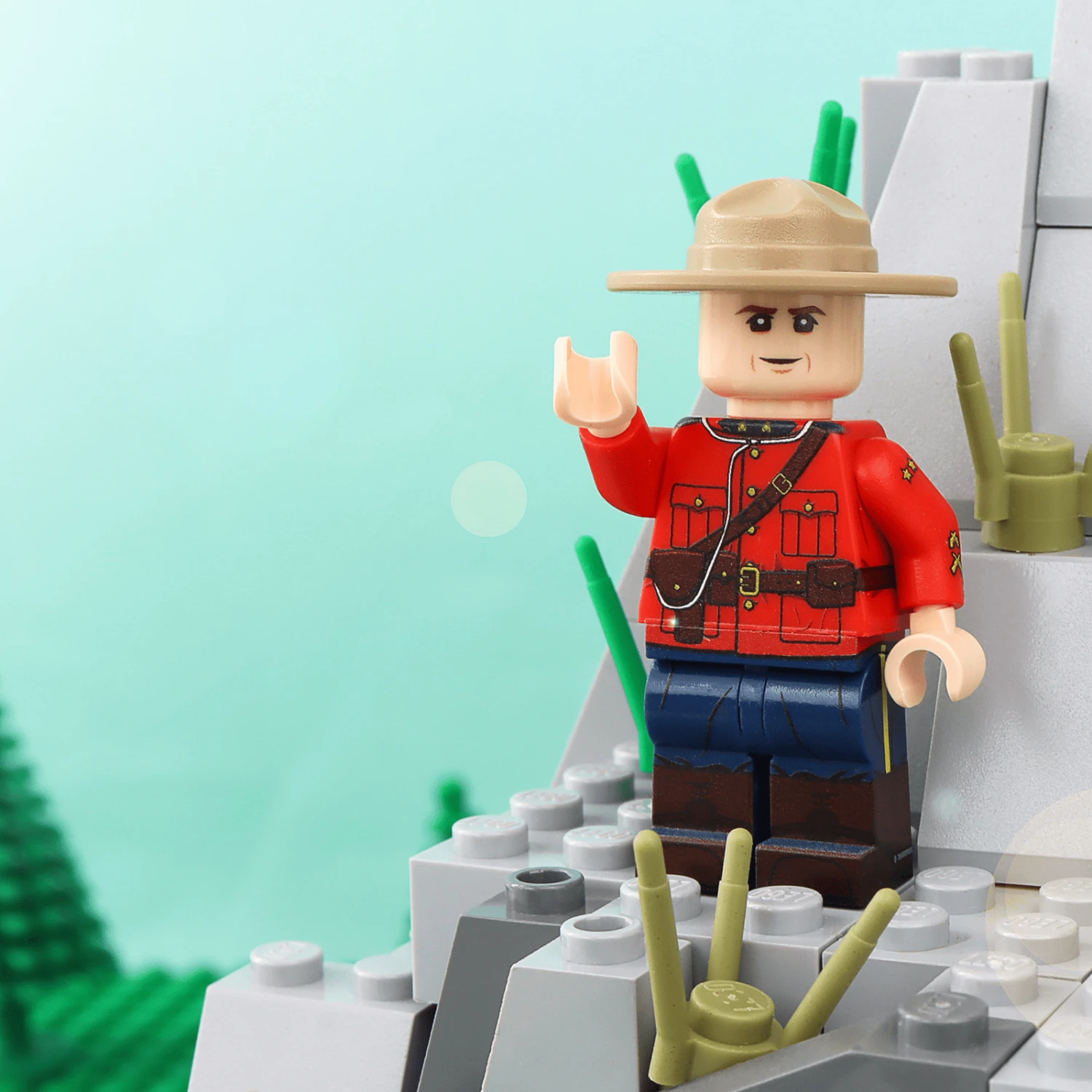 Canadian Mountie - Light Flesh, Male - Image 3