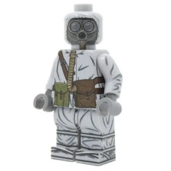 Cold War Soviet Soldier In NBC Suit