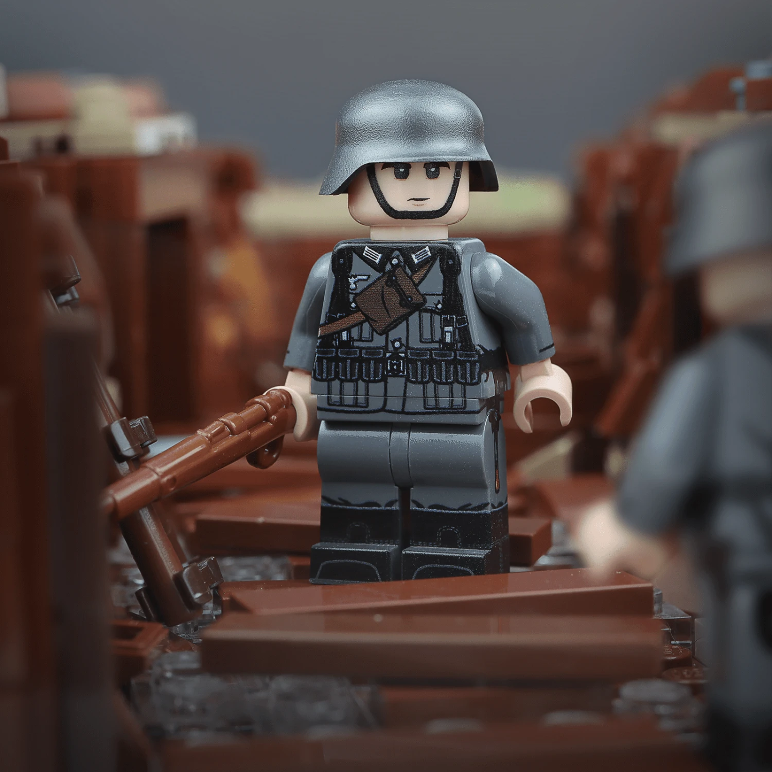 WW2 German Rifleman (Early War) - Light Flesh - Image 3